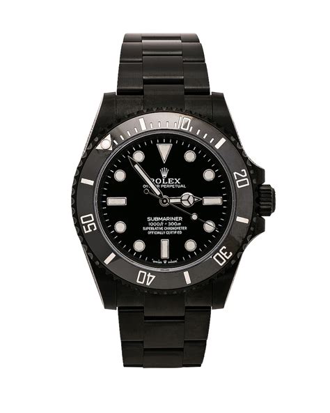 MINDS Rolex Submariner in Black .